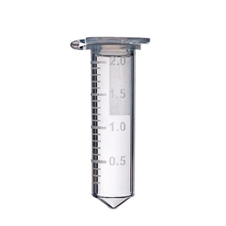 SSI Bio 2.0mL Microcentrifuge Tube, Yellow, Graduated, 500/pk, 10pk/cs, Sold in Case Quantity